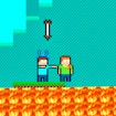 Pixel Battle Upward